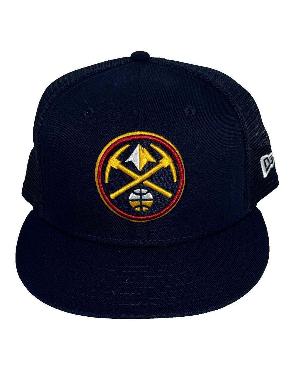 Denver Nuggets New Era 9FIFTY Snapback Hat Mesh Back Trucker Cap NEW